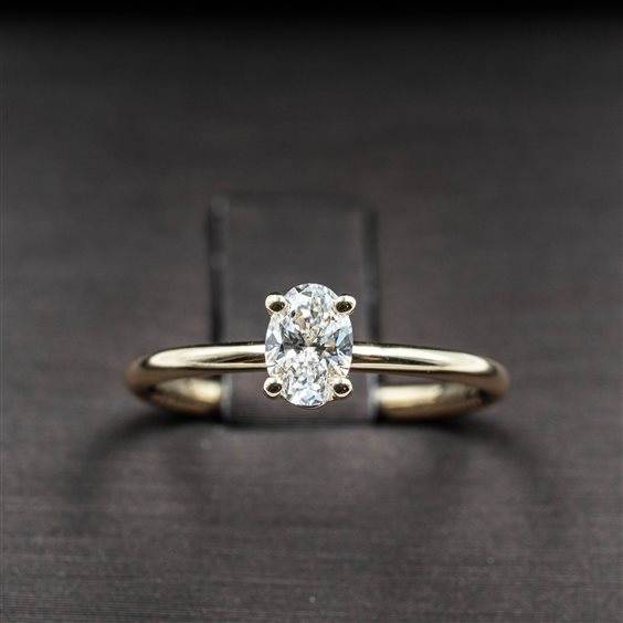 Anello Lux Gioielli Donna in Oro giallo Diamante 0.50 Ct ANL3544;050;Q;GI - ANL3544;050;Q;GI